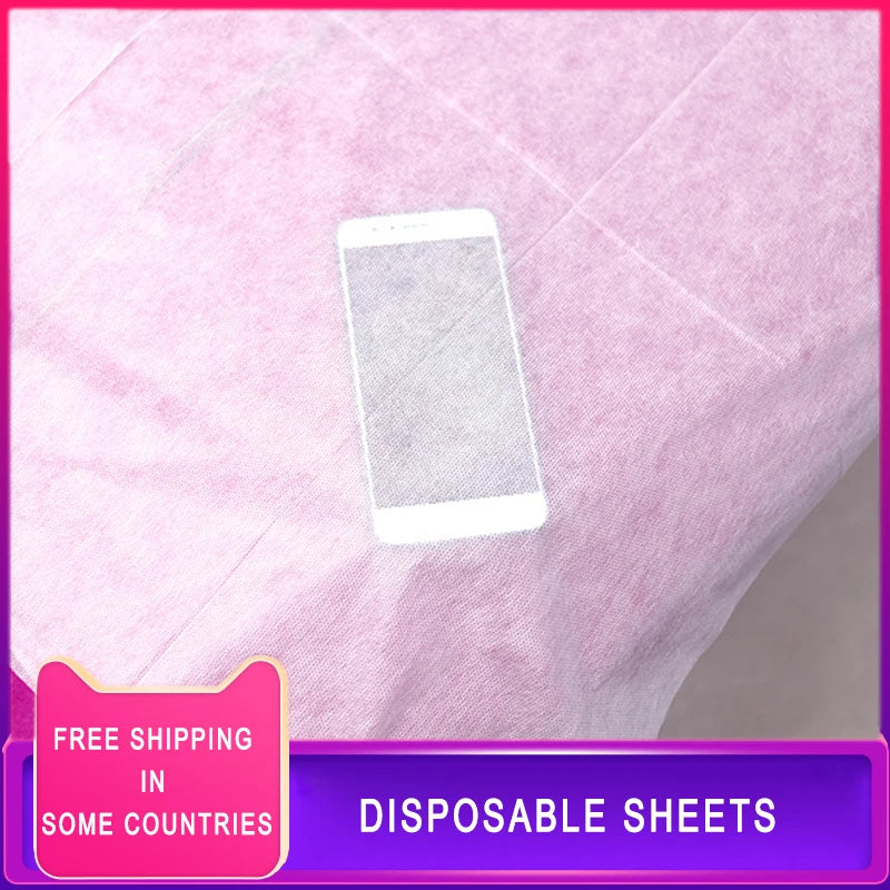 10/20/50/100pcs Disposable Bed Sheets Bedroom Massage Table Sheets Beauty Salon Spa Travel Hotel Thicken Non-woven Fabric Sheet