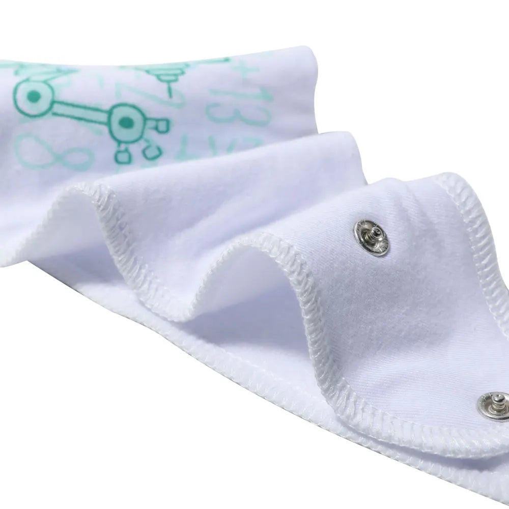 Baby Bibs 100% Cotton Newborn Baby Bandana Bibs For Teething & Feeding Super Soft Unisex Bibs Sets For Girls & Boys Newborn Bibs