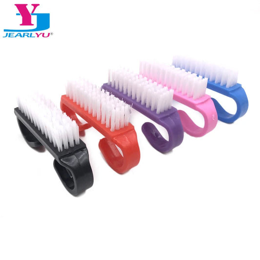 Nail Cleaning Clean Brush File Manicure Pedicure Soft Remove Dust Small Angle Scrub Multi Color Dusting Pedicure Care Tool