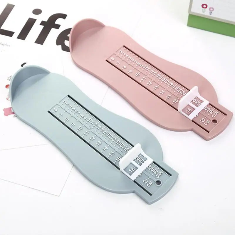 3 Colors Baby Foot Ruler Kids Foot Length Feet Measuring Device Child Shoes Calculator Infant Shoes Fittings Gauge Tools