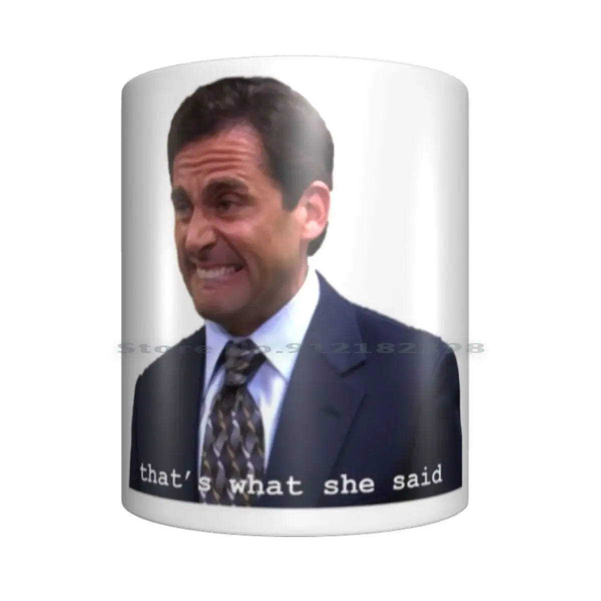 That's What She Said Ceramic Mugs Coffee Cups Milk Tea Mug Office Thats What She Said Michael Michael Jim Pam Stanley Worlds