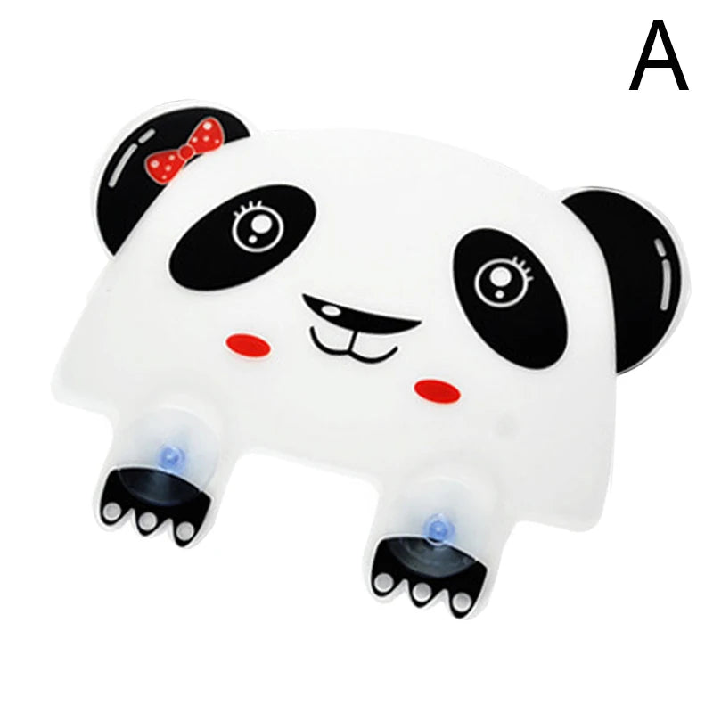 Anti Splash Water Baffle Board Water Guard Splatter Kitchen Sucker Sink Tool Cute Panda Sink Water Splash Guards with Sucker Wat