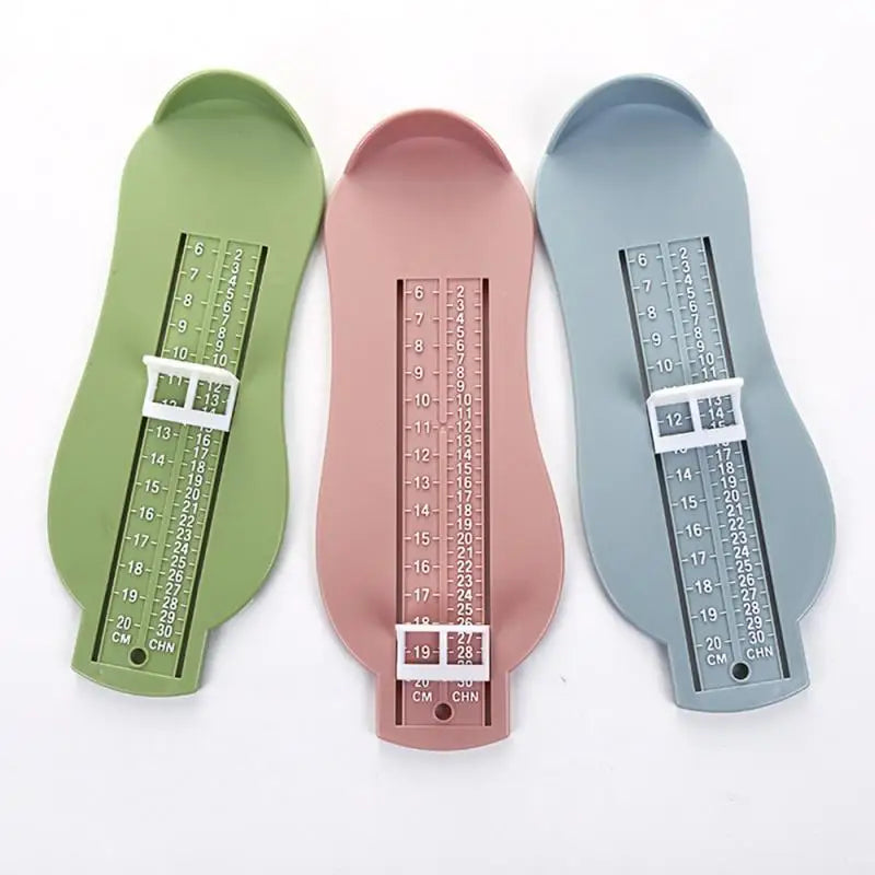 3 Colors Baby Foot Ruler Kids Foot Length Feet Measuring Device Child Shoes Calculator Infant Shoes Fittings Gauge Tools