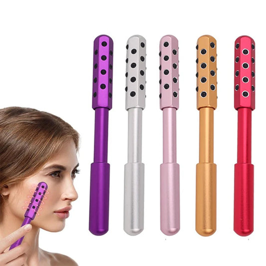 1PC 2021 New Germanium Beauty Bar Face Roller Face Lift Massage Facial Stick Anti Wrinkle Facial Massager Skin Care Product