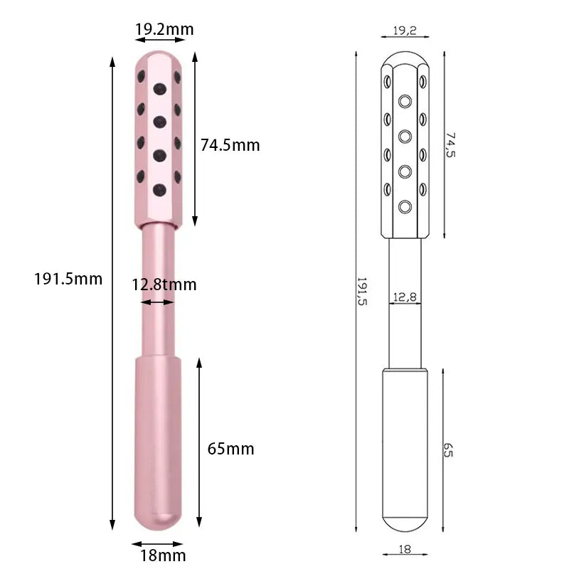 1PC 2021 New Germanium Beauty Bar Face Roller Face Lift Massage Facial Stick Anti Wrinkle Facial Massager Skin Care Product