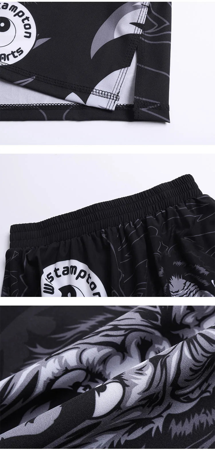 MMA Shorts Kick Boxing Fighting Muay Thai Short Pants Gym Workout Sanda Sports Basketball Trunks Men's Training Running Shorts