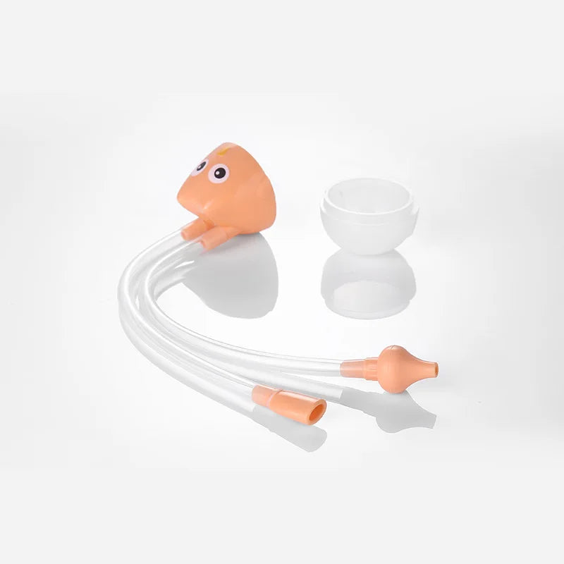 Baby Nasal Suction Aspirator Silicone Nose Cleaner Sucker Suction Tool Protection Baby Mouth Backflow Aspirator Health Care Tool