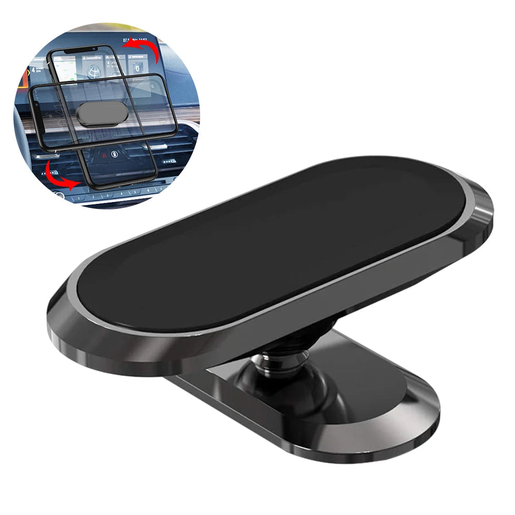 Universal Car Phone Holder Magnetic Air Vent Magnet Mobile Phone Car Holder 360  Rotating Anti-slip Bracket Car Mount Holder