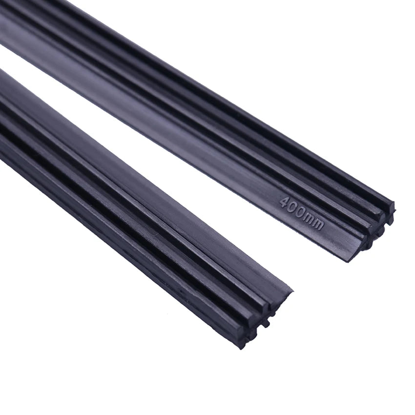 2PCS 6mm Frameless Wiper Blades Car Accessories Universal Car Wiper Blade Replacement Insert Refill Rubber Strip Soft