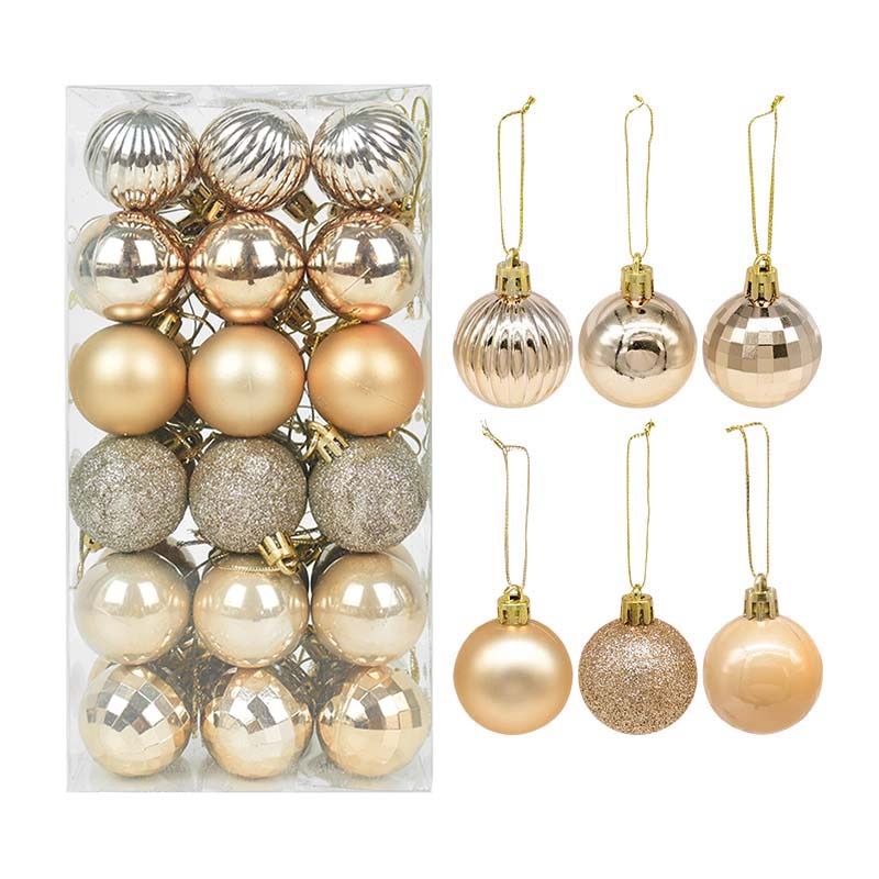 1box Christmas Tree Ornament Balls