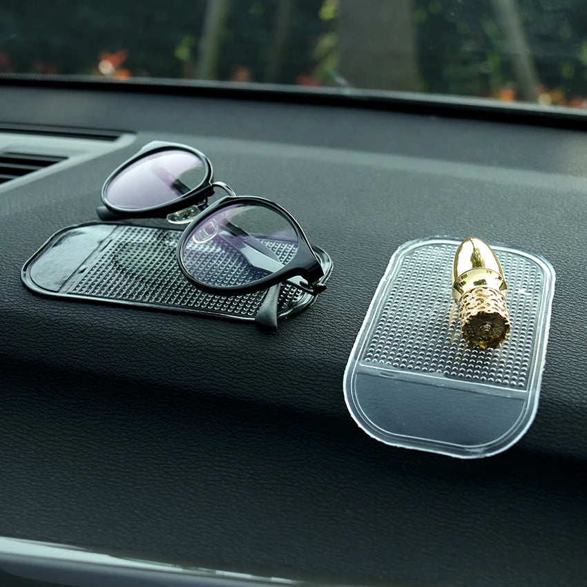 1PC Multi-Function Instrument Panel Storage Sticky Pad Can Be Placed Mobile Phone Glasses Car Anti-Slip Mat Silica Gel Magic Mat