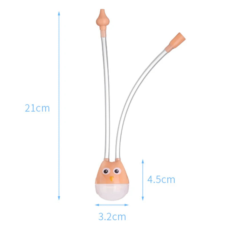 Baby Nasal Suction Aspirator Silicone Nose Cleaner Sucker Suction Tool Protection Baby Mouth Backflow Aspirator Health Care Tool