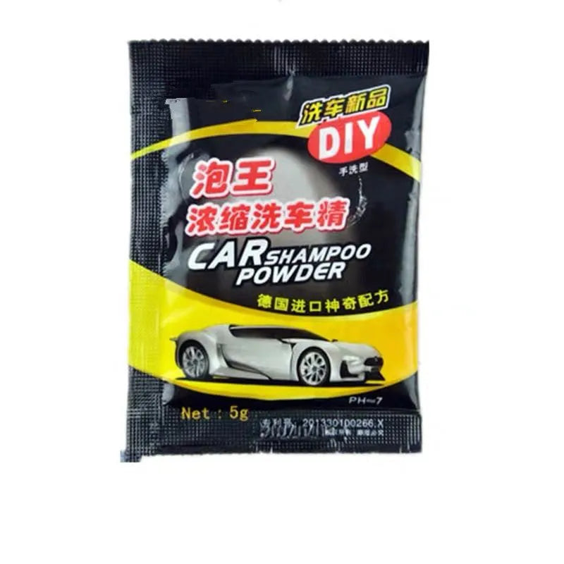 20PCS Car Wash Powder Car Cleaning Shampoo Multifunctional Cleaning Tools Car Soap Powder Windshield Wash Accessories