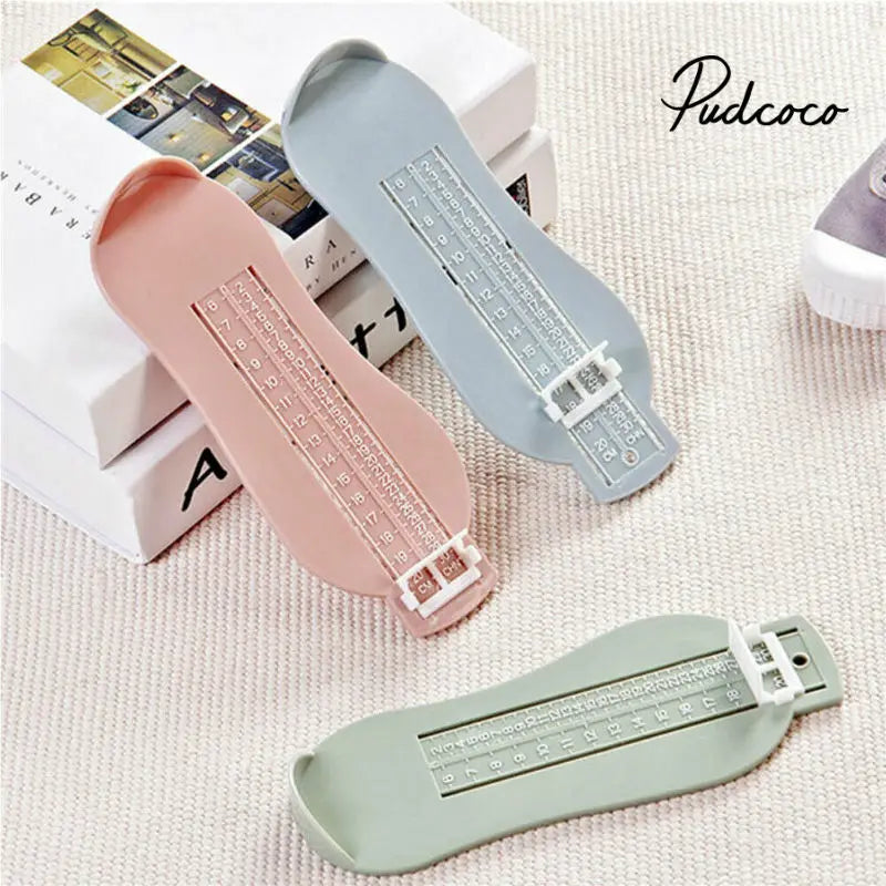 5 Colors Baby Foot Ruler Kids Foot Length Measuring device child shoes calculator for chikdren Infant Shoes Fittings Gauge Tools