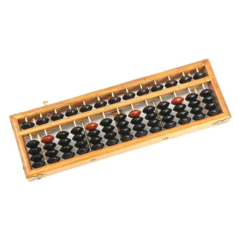 1pcs Wooden Frame Classic Ancient Calculator Abacus Bead Toy Develop Kid's Mathematics Abacus Intelligence