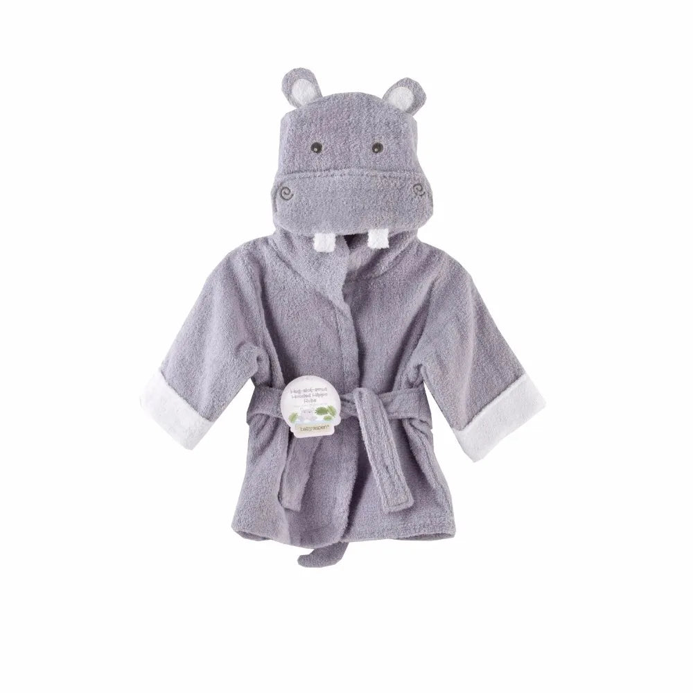 Size M 2-3 years kids Shark Hooded Animal modelling infant&toddler's Bathrobe/Cartoon Baby Towel/Character kids bath robe