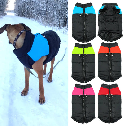 Winter Pet Dog Puppy Clothes Vest Jacket Chihuahua Clothing Warm Dog Clothes Coat For Small Medium Large Dogs 4 Colors S-5XL