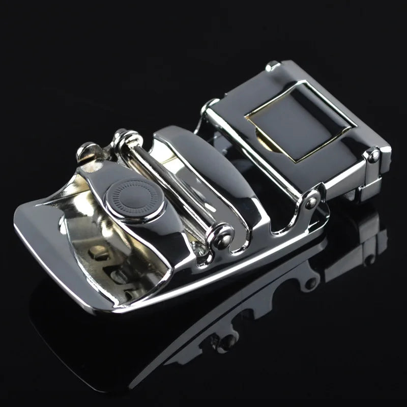 3.5cm Width Belt Buckles For Men Silver Gold Horse Animal Men Designer Automatic Belt Buckle Heads Luxury Brand LY87879