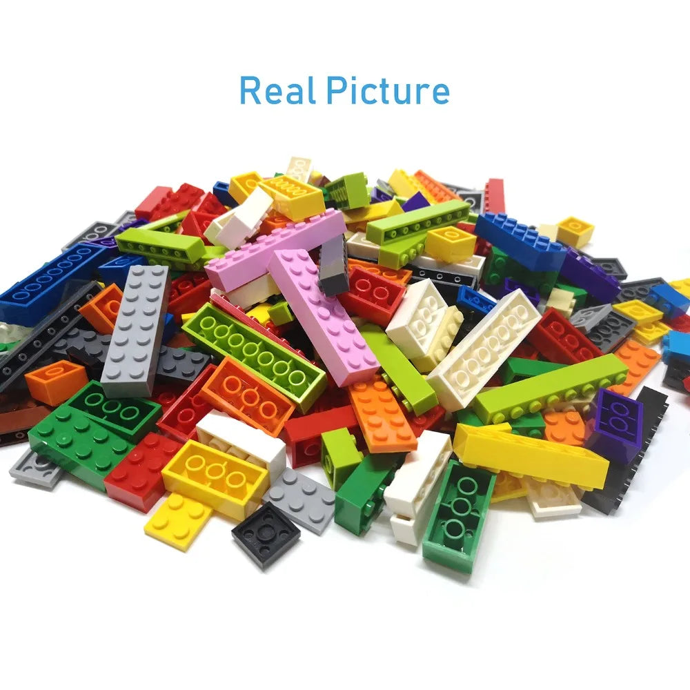 20pcs DIY Building Blocks Thick Figures Bricks 2x6 Dots Educational Creative Size Compatible With 2456 Plastic Toys for Children