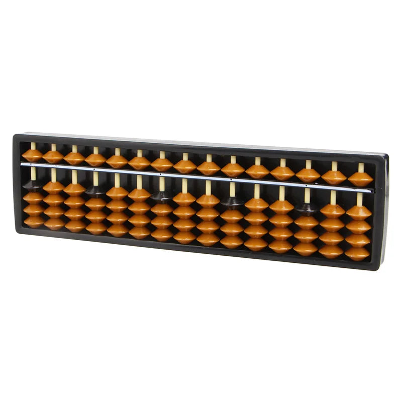 15 Digit 7-23 Digit Rods Standard Abacus Soroban Chinese Japanese Calculator Counting Tool Mathematics Beginners Caculating Toys