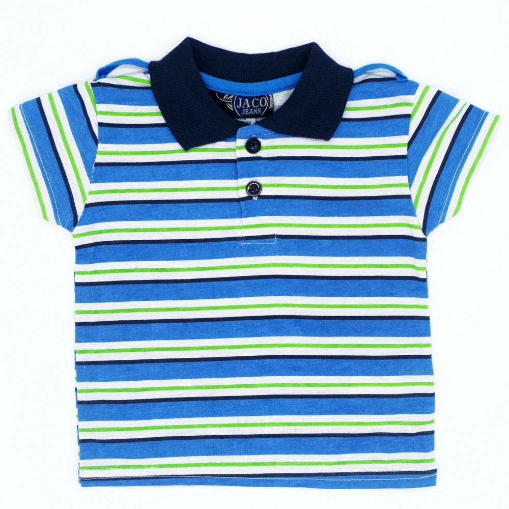 Hot Sale Boys Girls T-Shirt Summer Short Sleeve Stripe Pattern Tops Kids Brand New Baby Clothes Fashion Tees Children Clothing