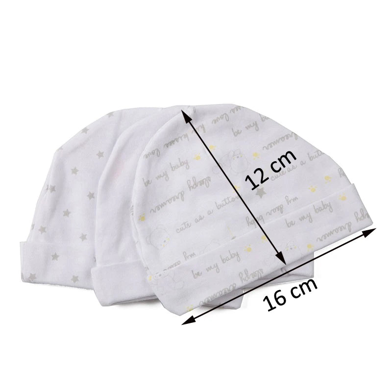 2022 Hot Sale Special Offer Unisex Cotton 0-3 Months Newborn Photography Props Newborn Baby Girl Hat Set Cap Thermal Soft Pocket