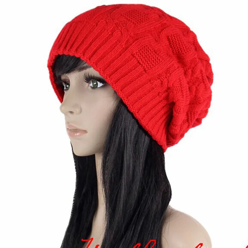 Sell Like Hot Cakes Fashion Caps Warm Autumn Winter Knitted Hats For Women Stripes Double-deck Skullies Men's Beanies 6 Colors