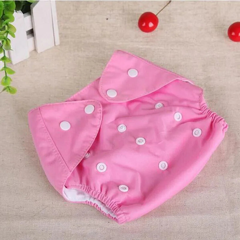 Baby Diapers Washable Reusable Nappies Grid/Cotton Training Pant Cloth Diaper Baby Fraldas Winter Summer Version Diapers #54