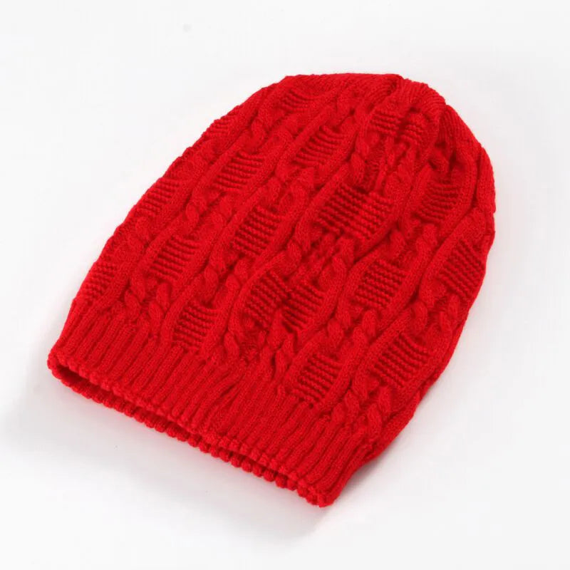 Sell Like Hot Cakes Fashion Caps Warm Autumn Winter Knitted Hats For Women Stripes Double-deck Skullies Men's Beanies 6 Colors