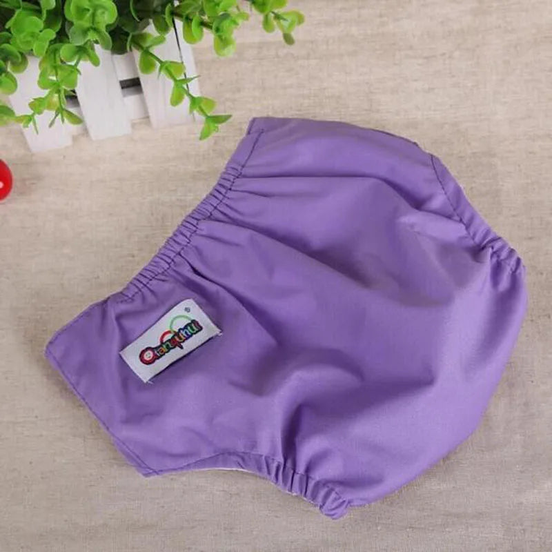 Baby Diapers Washable Reusable Nappies Grid/Cotton Training Pant Cloth Diaper Baby Fraldas Winter Summer Version Diapers #54