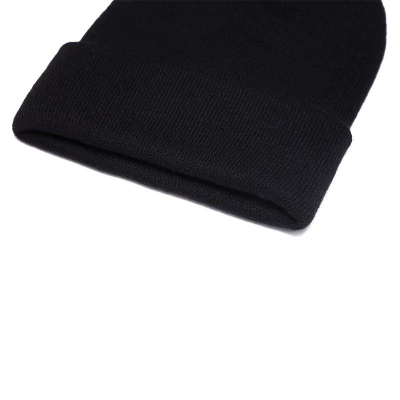 VORON New skullies beanies Gangsta NWA knitted winter hats hat female cap VOGUE women men hip hop lady wool pompon balls bonnet