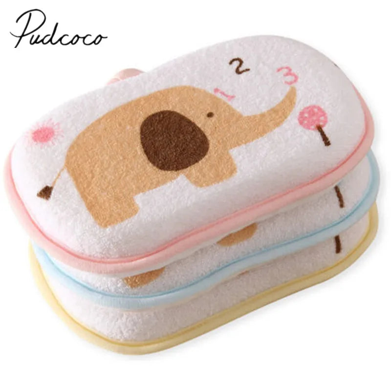 2018 Brand New Fashion Bathtube Safety Sponge Bath Support For Infant Newborn Baby Cute Cartoon Bath Sponge