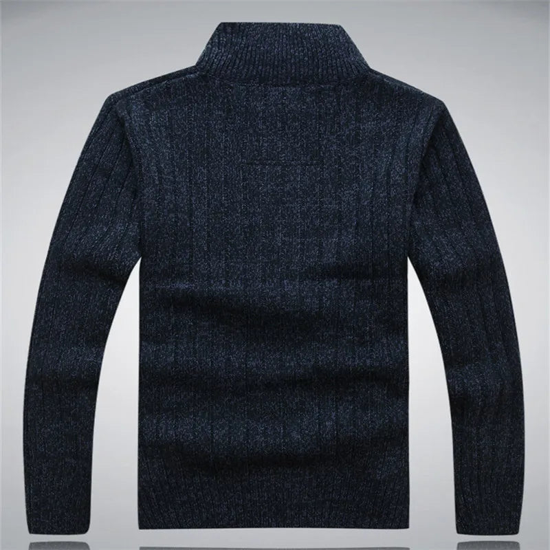 Sweater Male 2020 Wool Cotton Cardigan Autumn Men's Winter Sweater  Kint Wear Knitwear Coats Clothing