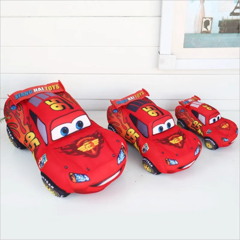 Disney Pixar Cars Kids Toys 17cm 25cm 35cm McQueen Plush Toys Cute Cartoon  Cars Plush Toys Best Gifts For Childrens