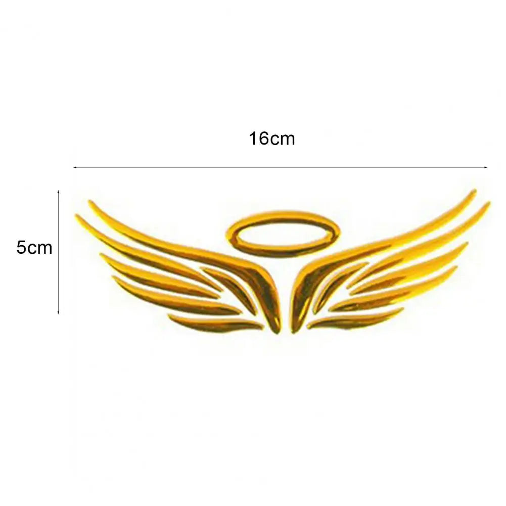 3D Angel Fairy Wing Pattern Car Auto Truck Badge Sticker Windshield Door Decor