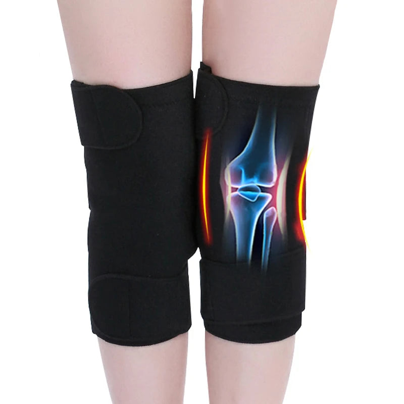 Tourmaline Magnetic Therapy Knee Pads Self Heating Kneepad Pain Relief Arthritis Knee Support Patella Massage Sleeves