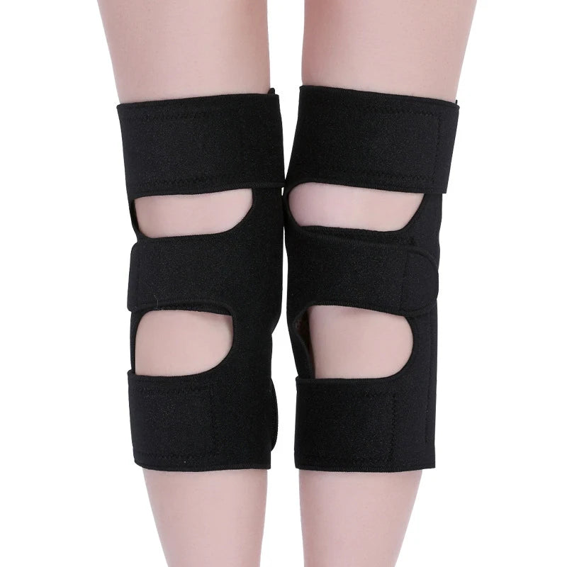 Tourmaline Magnetic Therapy Knee Pads Self Heating Kneepad Pain Relief Arthritis Knee Support Patella Massage Sleeves