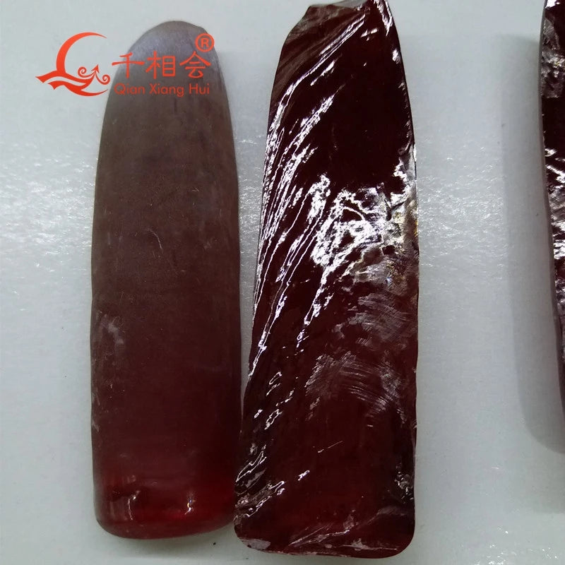 0.1kg  100g per ruby 1.5# 3#  5# 7#  8# color Rough raw material corundum lab created red ruby loose stone