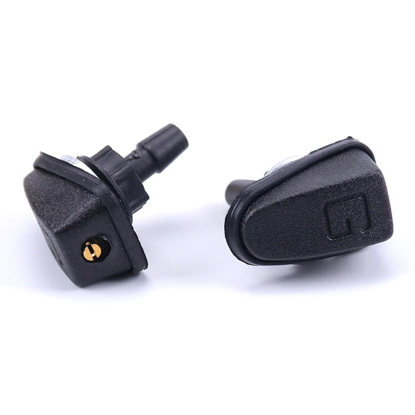 1 PC Universal Car Windshield Washer Wiper Water Spray Nozzle Black Plastic Fan Shaped Adjustable Nozzle Car Supplies