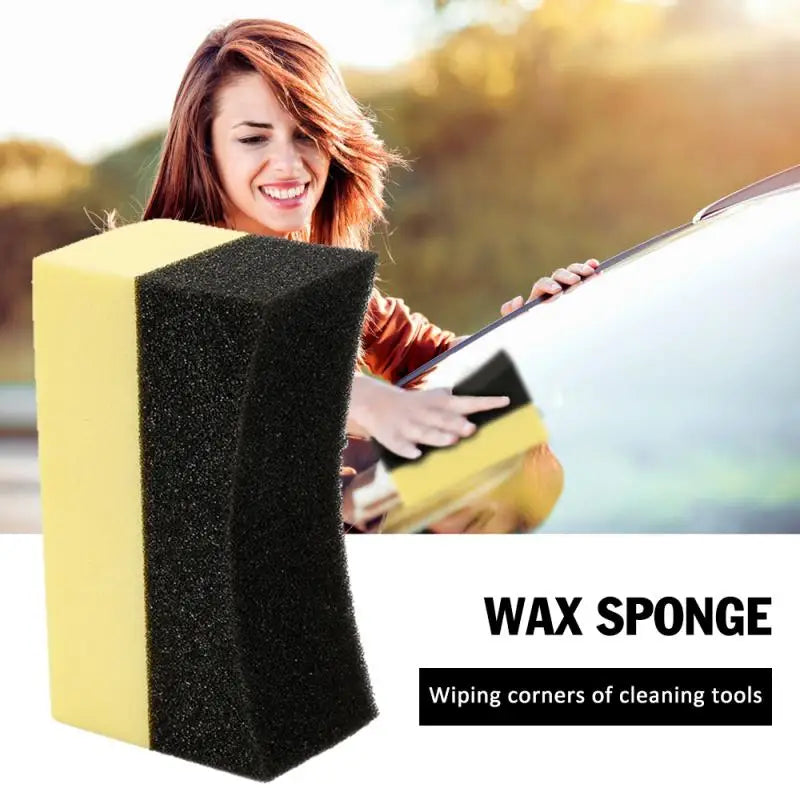 1/2PCS Car Wheels Brush Multifunctional Tire Hub Waxing Sponge Cleaner Interior Cleaning Tools Polishing Brush Auto Maintenance