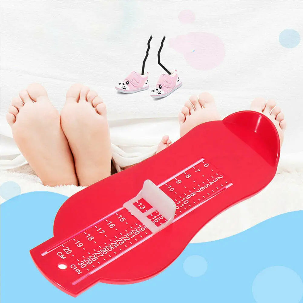 5 Colors Baby Foot Ruler Kids Foot Length Measuring device child shoes calculator for chikdren Infant Shoes Fittings Gauge Tools