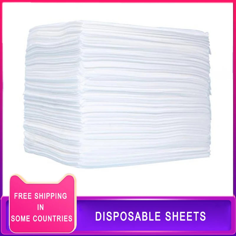 10/20/50/100pcs Disposable Bed Sheets Bedroom Massage Table Sheets Beauty Salon Spa Travel Hotel Thicken Non-woven Fabric Sheet