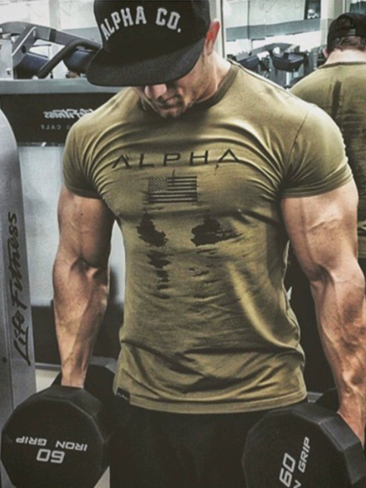 Men's Short-Sleeved Sports T-shirts