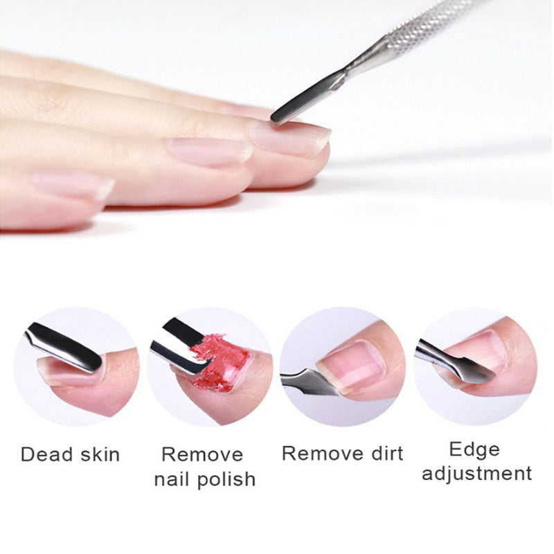 Manicure Tools Set With Nail File And Cuticle Pusher Gel Polish Kit Professional Nail Tools For Pedicure Nail Art Tools