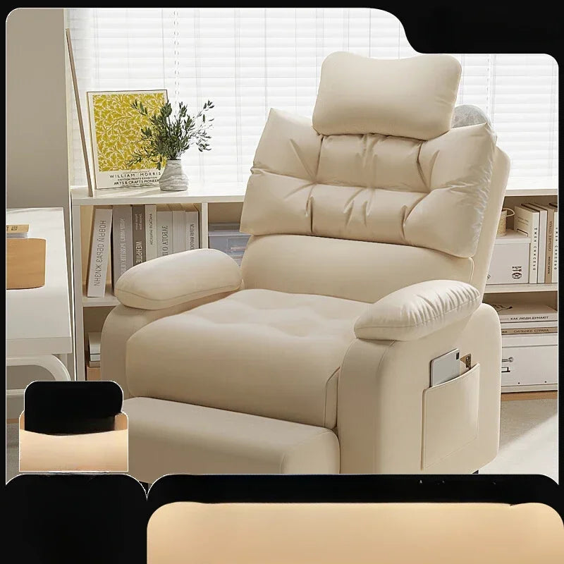 Sofa chair, computer chair, sedentary and comfortable home, lazy people can lie down in the bedroom, Internet cafe, game