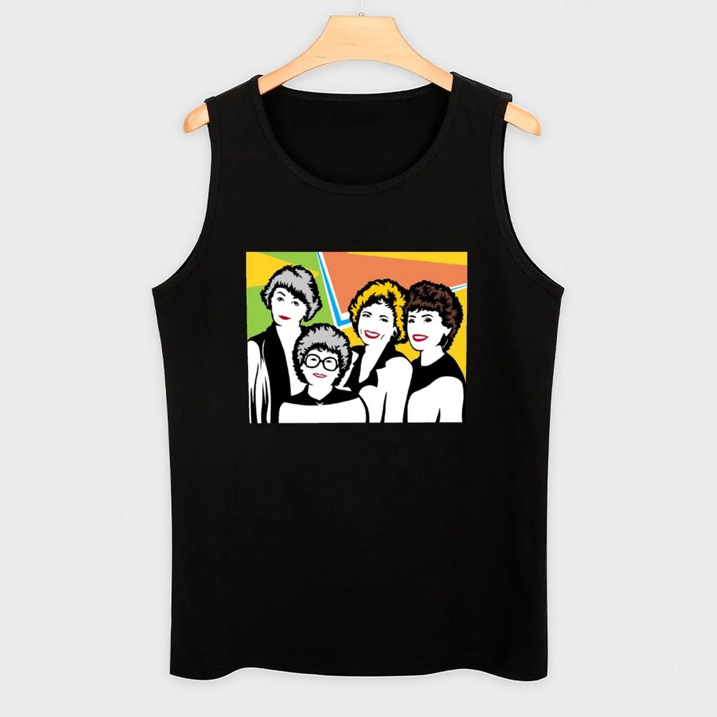 Golden Girls, Golden Girls Art, Pop Art, Drawings, Paintings, Tank Top T-shirt sports T-shirt for fitness t-shirts for men