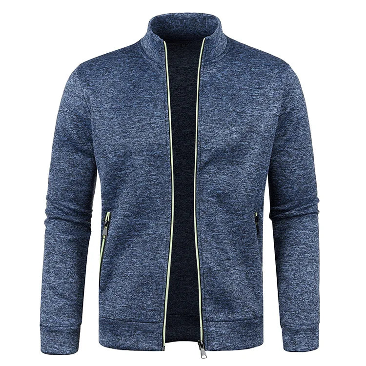 MRMT 2024 Brand Men's Jackets Sweater Overcoat For Male Zipper Knitwear Sleeves Plush Fashion Jacket Outer Wear Clothing Garment