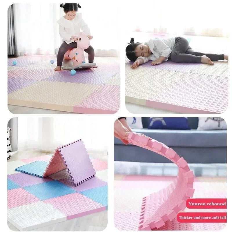 8-16pcs Baby Puzzle Floor Kids Carpet Bebe Mattress EVA Foam Baby Blanket Educational Toys Play Mat for Children 30x1cm