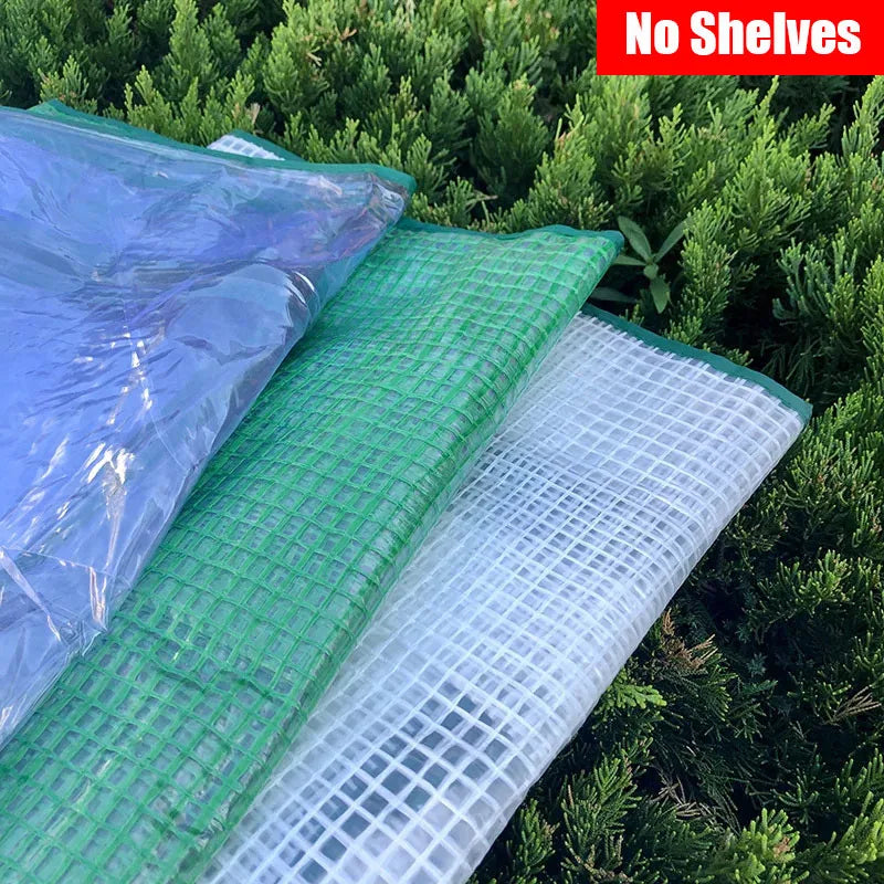 2024 New Large Walk In Greenhouse Cover House Garden Waterproof  Outdoor Indoor Wintering Plant Protection Grow Tent (No Frame)