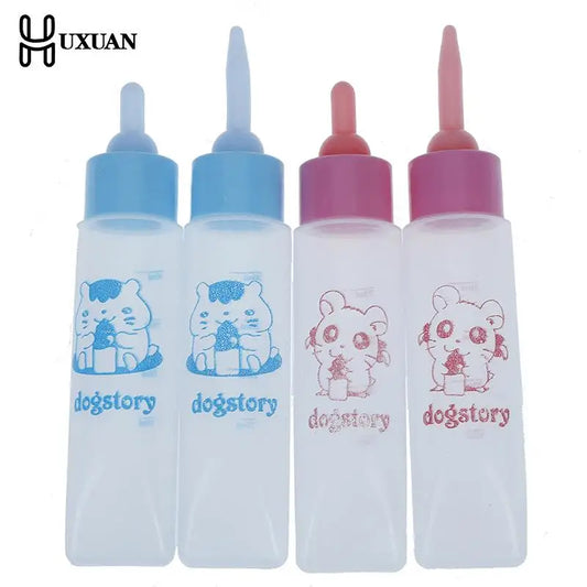 1pcs Pet Milk Bottle 30ml Silicone Nipple Small Animal Feeding Hamster Cat Dogs Puppy